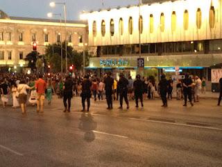 Miles de funcionarios toman las calles de Madrid en protesta contra los recortes de Mariano Rajoy