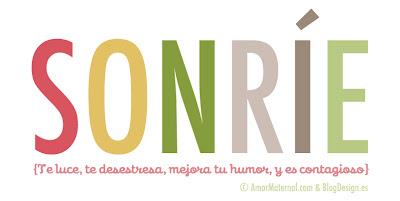 Sonríe {te luce, te desestresa, mejora tu humor, y es contagioso}