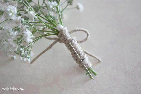 DIY: Prendido para el novio