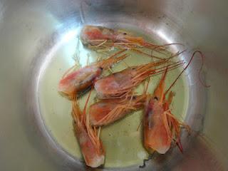 Arroz 'a banda' y Caldero