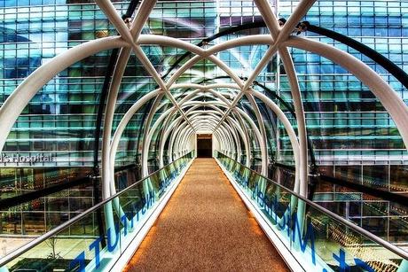 Pasarela en el hospital de St Michael, Toronto (Canadá) 50 puentes del mundo