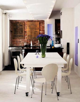 Ladrillos para una cocina moderna