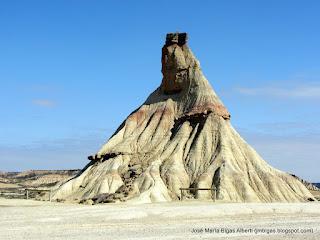 Paisajes singulares en las Bardenas Reales