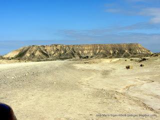 Paisajes singulares en las Bardenas Reales