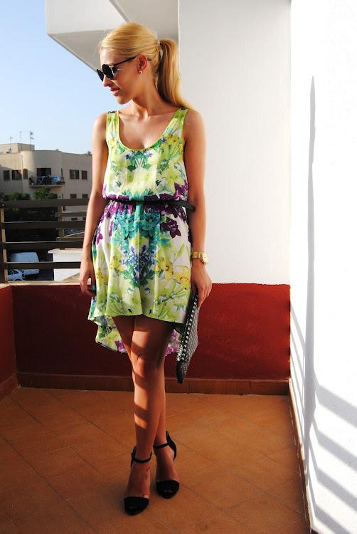 Flowers dress.