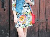 Denim vest.