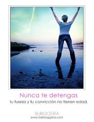 Nunca se detengan, en la frase de la semana