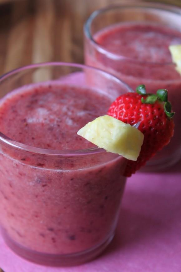 Batidos de frutas y otras recetas para bebés