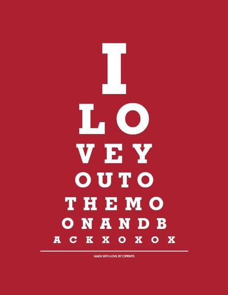 Los eye chart de diseño que no dejarás de mirar Los eye chart de diseño que no dejarás de mirar
