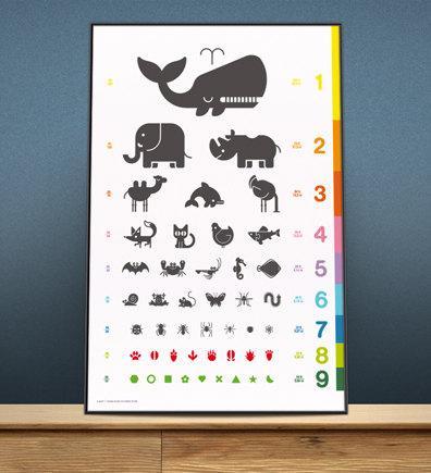 Los eye chart de diseño que no dejarás de mirar