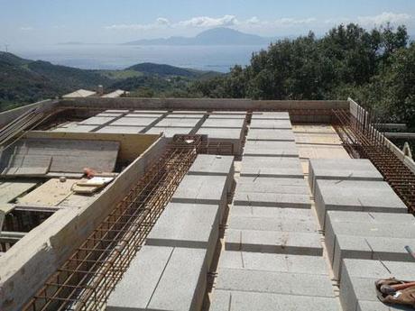 Proceso constructivo de una vivienda A-cero situada en Tarifa