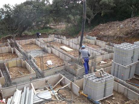 Proceso constructivo de una vivienda A-cero situada en Tarifa