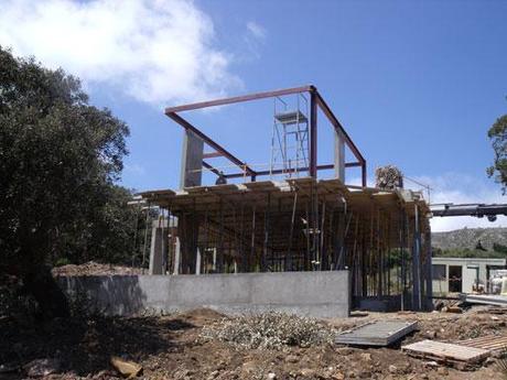 Proceso constructivo de una vivienda A-cero situada en Tarifa