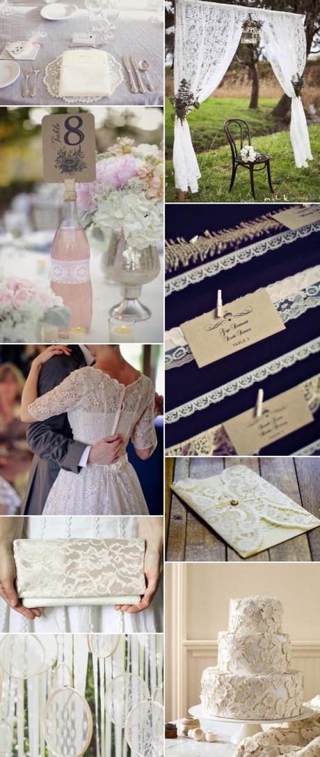 Wedding Inspiration. Encaje-Lace