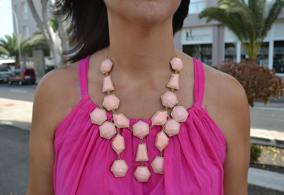 Maxi Dress in fuchsia