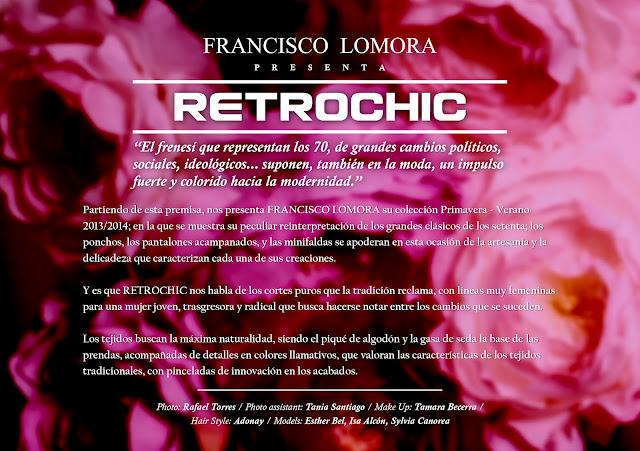 RETROCHIC By Francisco Lomora