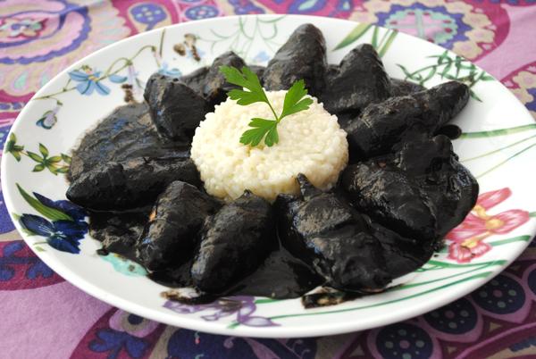 Chipirones en su tinta