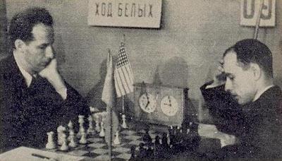 Partida de ajedrez Ulvestad - Bronstein, Moscú 1946