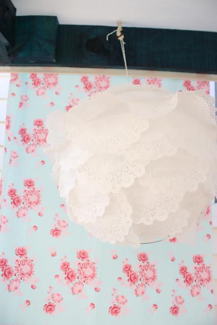 DIY Casa - Lampara Doilies