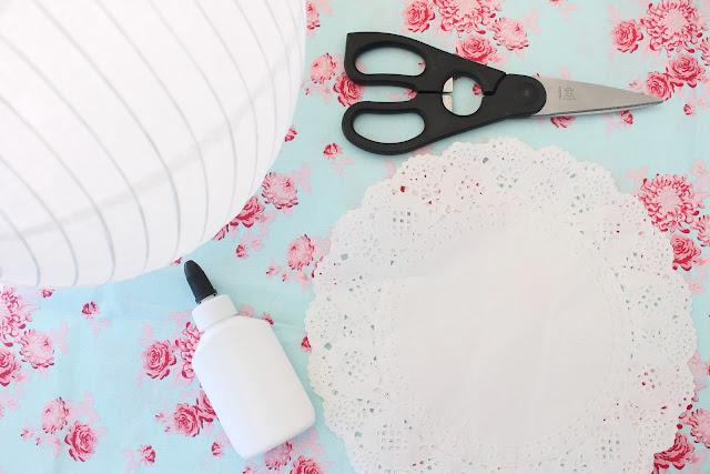 DIY Casa - Lampara Doilies