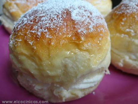 Bollos de nata Bollos de nata