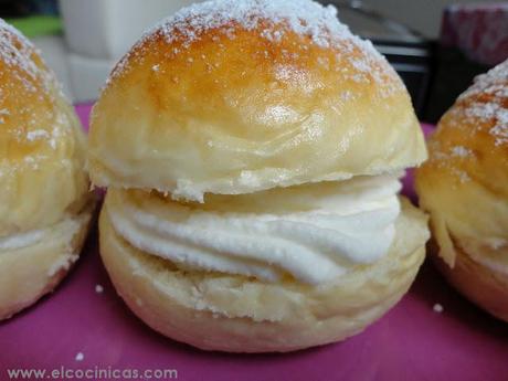 Bollos de nata Bollos de nata