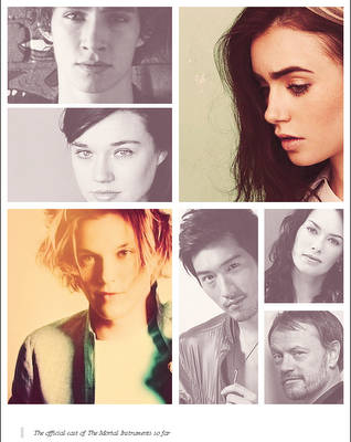 Cartel prometedor de Ciudad de Hueso. La película.