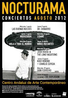 Conciertos NOCTURAMA Agosto 2012