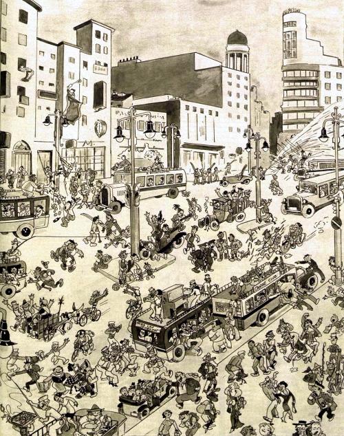 Gran Vía de Madrid, 1934