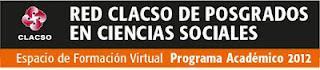 CLACSO - Espacio de Formación Virtual - Seminarios Virtuales Agosto 2012