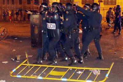 Mineros, policías, funcionarios y parados vuelven a las calles.