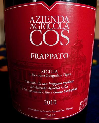 Cos Frappato 2010 2
