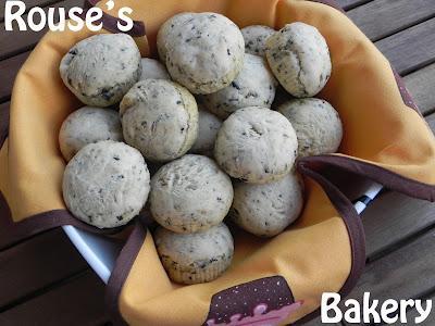 Panecillos de aceitunas y bacon Panecillos de aceitunas y bacon