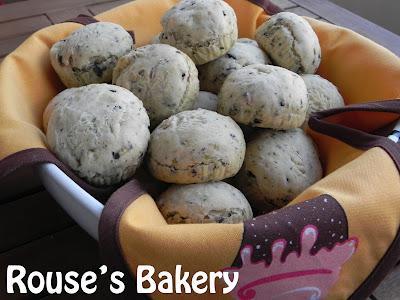 Panecillos de aceitunas y bacon Panecillos de aceitunas y bacon