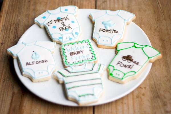 Galletas decoradas de bienvenida bebé