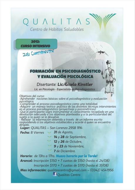 Curso: Formación en psicodiagnóstico y evaluación psicológica (Argentina)