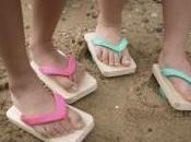 Chanclas divertidas para niños