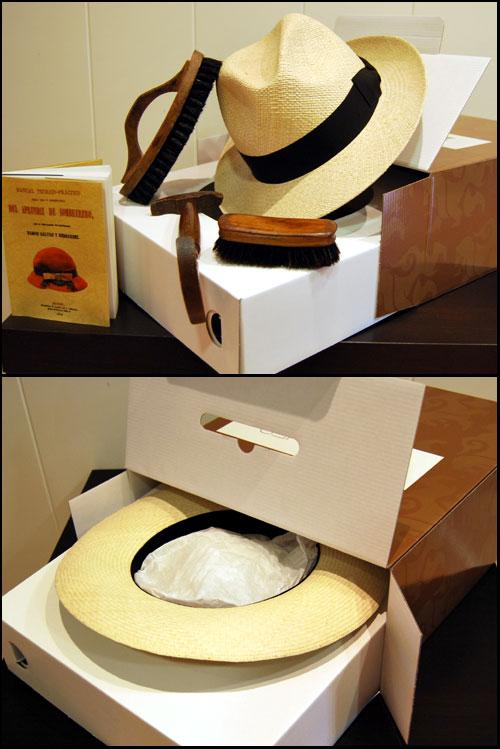 Guardar un Sombrero Panama