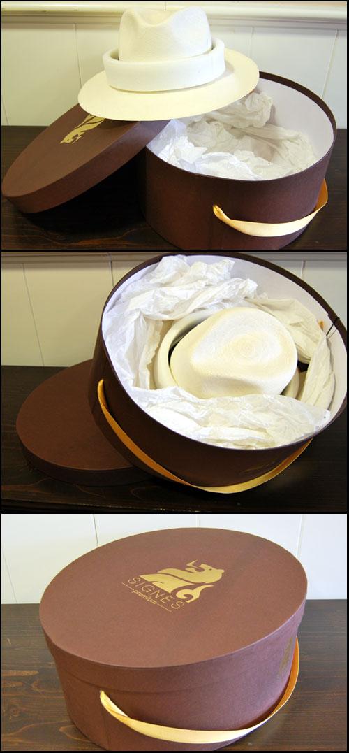 Guardar un Sombrero Panama