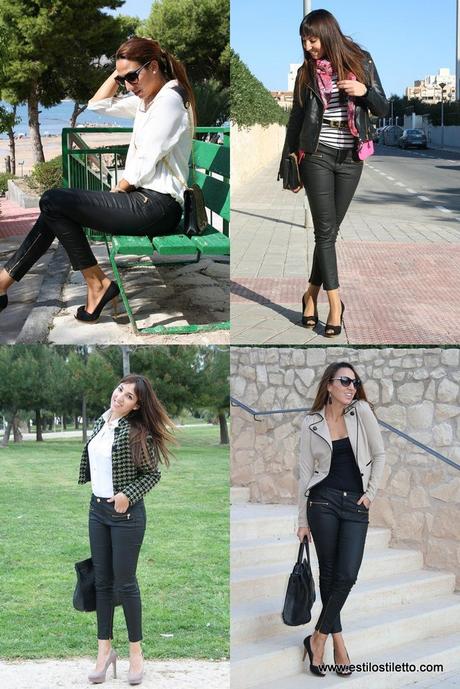 Una prenda varios looks: Pantalón Negro