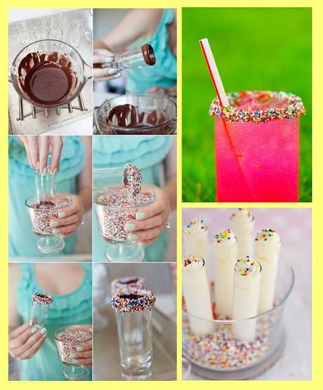 Un baño de color para la fiesta más dulce