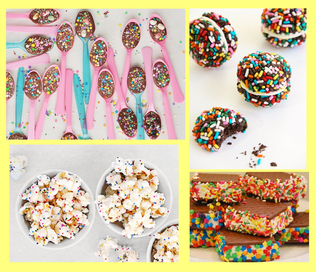 Un baño de color para la fiesta más dulce