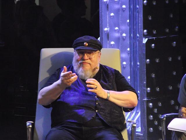 George R. R. Martin en Madrid (charla con fans)