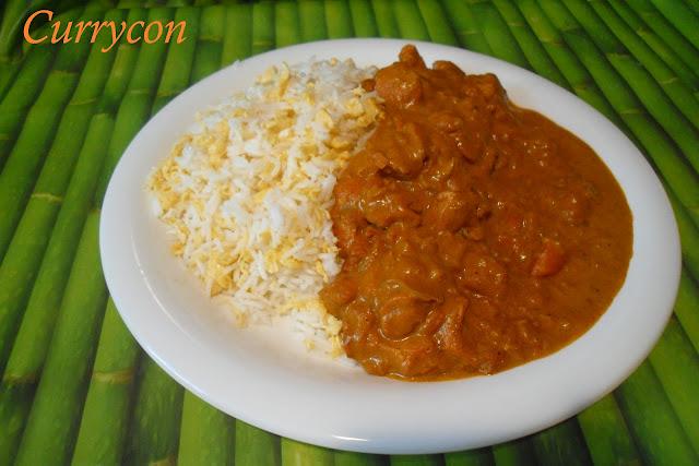 Pollo al curry (estilo Biryani)
