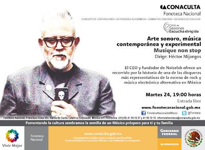 La música electrónica e indie en México presentes en la Fonoteca Nacional del Conaculta