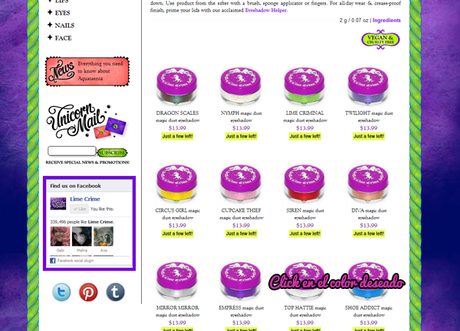 40% de descuento en Magic Dust by Lime Crime 40% de descuento en Magic Dust by Lime Crime