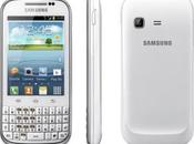 Samsung Galaxy Chat, teclado QWERTY