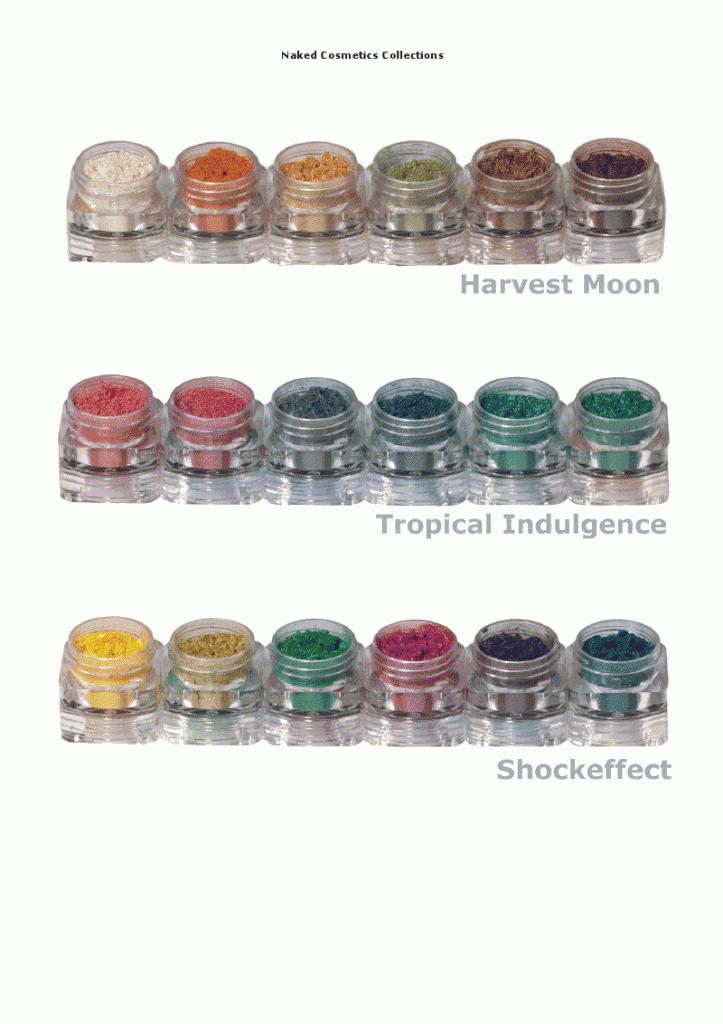 Pigmentos Naked Cosmetics