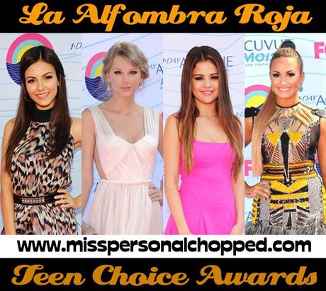 TEEN CHOICE AWARDS: Las mejor y peor vestidas de este 2012!