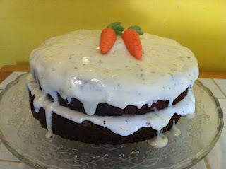 CARROT CAKE o PASTEL DE ZANAHORIA